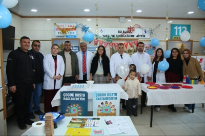 Balıklıg&ouml;l Devlet Hastanesi&rsquo;nde D&uuml;nya &Ccedil;ocuk Hakları G&uuml;n&uuml; Etkinliği