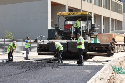 Balkan Mahallesi&rsquo;nde Yollar Asfaltlanıyor