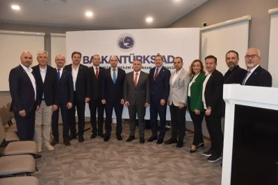 BALKANT&Uuml;RKSİAD İhracat Genel M&uuml;d&uuml;r&uuml; Kılı&ccedil;kaya'yı ağırladı