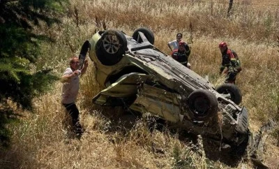 Bandırma-Susurluk karayolu&rsquo;nda feci kaza: 1 &ouml;l&uuml;, 4 yaralı