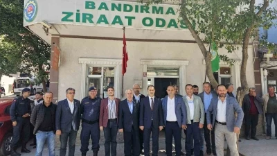 Bandırma Ziraat Odası, &ccedil;ift&ccedil;ilerin g&uuml;n&uuml;n&uuml; kutladı
