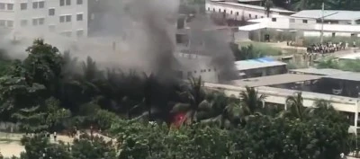 Bangladeş'te savaş u&ccedil;ağı &uuml;niversite kamp&uuml;s&uuml;ne d&uuml;şt&uuml;