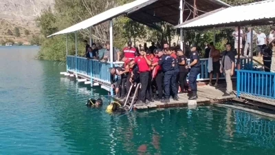 Baraj g&ouml;l&uuml;ne giren &ccedil;ocuktan acı haber