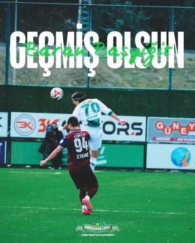 Baran Başyiğit&rsquo;in kolunda kırık var!