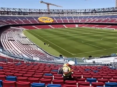 Barcelona&rsquo;nın 105 bin kapasiteye &ccedil;ıkarılan yeni stadı a&ccedil;ılıyor