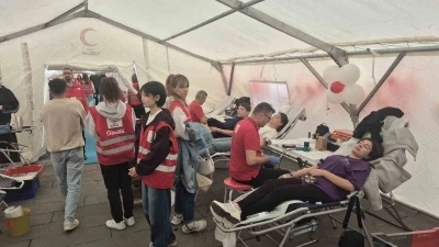 Bartın&rsquo;da 8 saatte 174 kişi kan bağışında bulundu
