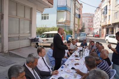 Başkan Aydın Muradiye Mahallesi Esnaflarıyla Kahvaltıda Buluştu