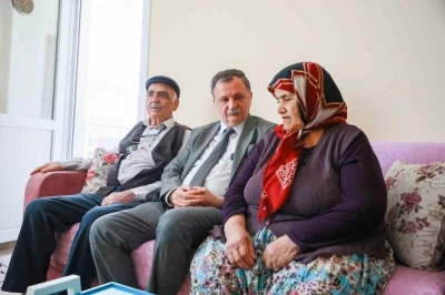 Başkan Balaban şehit anneleriyle bir araya geldi
