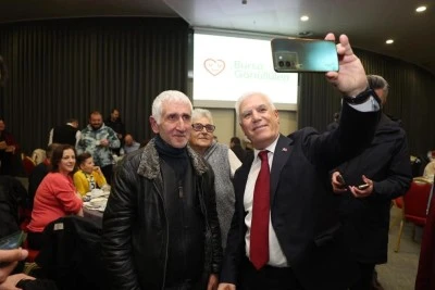 Başkan Bozbey, Bursa g&ouml;n&uuml;ll&uuml;leri ile buluştu