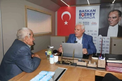 Başkan Bozbey: "Dağ y&ouml;resi bizim i&ccedil;in &ccedil;ok &ouml;zel"