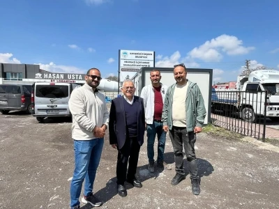 Başkan B&uuml;y&uuml;kkılı&ccedil;, Anbar&rsquo;da cami inşaatını inceledi

