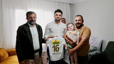 Başkan &Ccedil;elik Hızır Ali&rsquo;yi ziyaret etti !