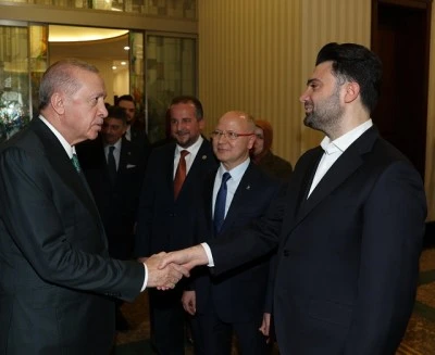 Bursaspor Başkanı Enes &Ccedil;elik&rsquo;ten Cumhurbaşkanı Erdoğan&rsquo;a ziyaret