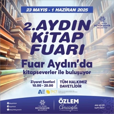 Başkan &Ccedil;er&ccedil;ioğlu&rsquo;ndan Aydın Kitap Fuarı&rsquo;na davet
