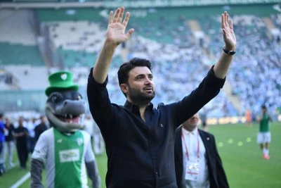 Başkan Enes &Ccedil;elik: Bursasporluların duruşu bellidir