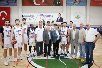 Başkan Erkan Aydın'dan basketbola tam  destek