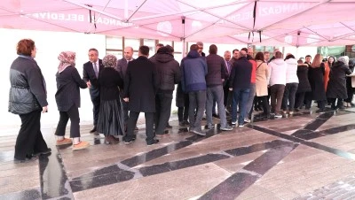 Başkan Erkan Aydın Personeliyle Tek Tek Bayramlaştı