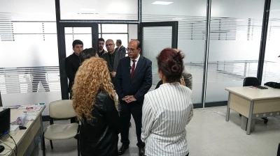 Başkan Ge&ccedil;it, aile danışma ve sağlıklı yaşam merkezindeki hizmetleri inceledi
