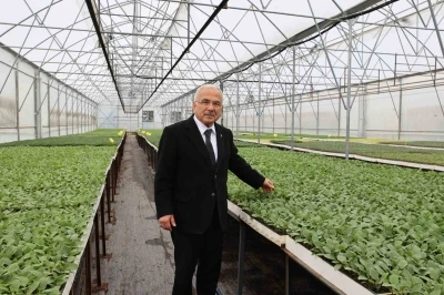 Başkan G&uuml;ler: "5 yılda kendi &uuml;rettiğimiz 4 milyon adet fideyi &uuml;reticilerimize dağıttık"
