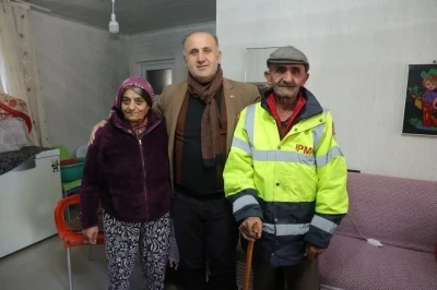 Başkan Kaya, G&uuml;l &ccedil;iftine kayıtsız kalmadı