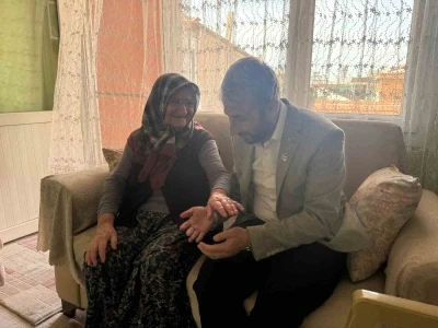 Başkan Kıyışkan ve y&ouml;netiminden şehit annelerine anlamlı ziyaret
