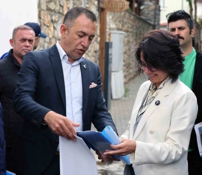 Başkan K&ouml;ksal Aras inceledi, &ccedil;alışmalar kısa s&uuml;rede başlayacak
