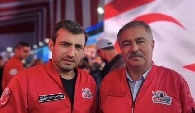 Başkan P&uuml;t&uuml;n, TEKNOFEST&rsquo;te KKTC Başbakanı &Uuml;stel Sel&ccedil;uk Bayraktar ile bir araya geldi
