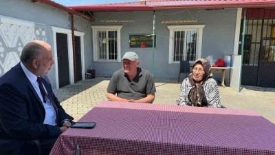 Başkan Sandık&ccedil;ı&rsquo;dan şehit annelerine anlamlı ziyaret

