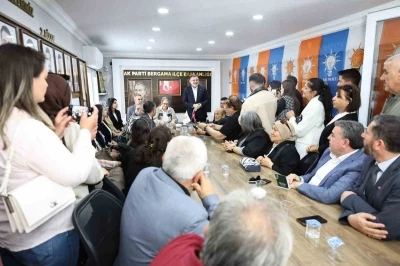 Başkan Saygılı&rsquo;dan Bergama &ccedil;ıkarması
