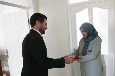 Başkan Tatık şehit annelerini yalnız bırakmadı
