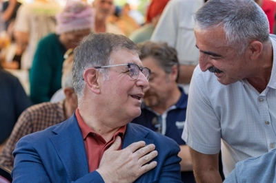 Başkan Tugay Aliağa&rsquo;da Aşure Etkinliğine Katıldı