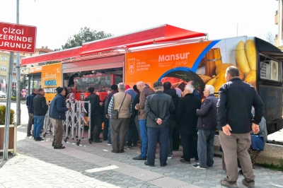 Başkent Mobil Market İle Et Satışı İl&ccedil;e İl&ccedil;e Devam Ediyor