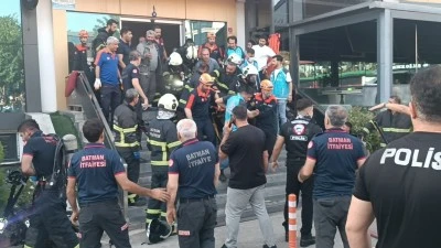 Batman&rsquo;da spor salonunda yangın; 10 yaralı