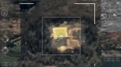 Bayraktar TB3, CİRİT Lazer G&uuml;d&uuml;ml&uuml; F&uuml;ze ile hedefi tam isabetle vurdu