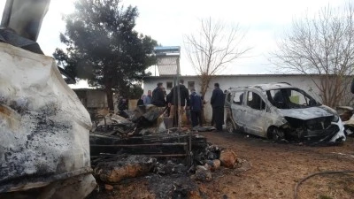 Bayramın en acı haberi: &Ccedil;ıkan yangında sera iş&ccedil;isi anne ve 5 &ccedil;ocuğu hayatını kaybetti
