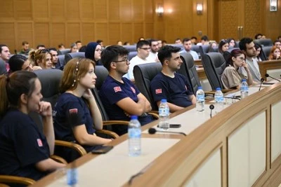 BBB'de staj g&ouml;ren &ouml;ğrencilere oryantasyon eğitimi