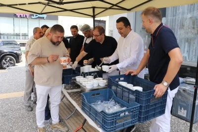 BEKSİAD'tan aşure ikramı 