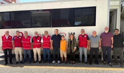 BEKSİAD &uuml;yelerinden kan bağışı