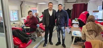 BEKSİAD &uuml;yelerinden kan bağışı