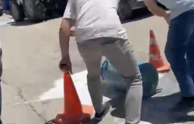 Belediye &ouml;n&uuml;ne s&uuml;t d&ouml;kme eyleminin ardındaki ger&ccedil;ek ortaya &ccedil;ıktı