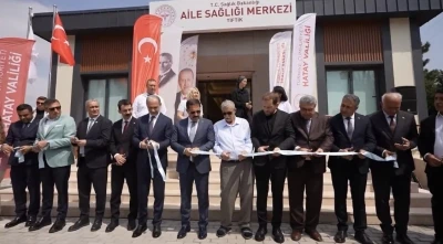 Belen&rsquo;de aile sağlığı merkezi ve 112 acil  istasyonu hizmete a&ccedil;ıldı

