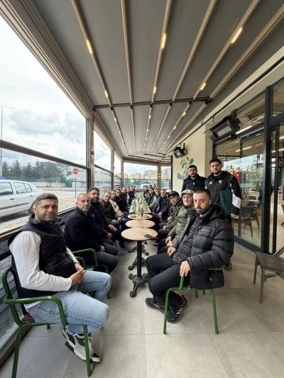 Beşiktaş &Ccedil;arşı Grubu'ndan Teksas Lideri Selim Kurtulan'a Ge&ccedil;miş Olsun Ziyareti !