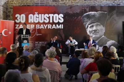 Beşiktaş'ta 30 Ağustos S&ouml;yleşisine B&uuml;y&uuml;k İlgi