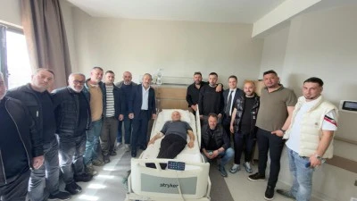 Beşiktaşlı ve Galatasaraylı trib&uuml;n liderleri Amigo Selim'i ziyaret etti