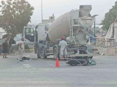 Beton mikseri motosikleti ezdi: 2 &ouml;l&uuml;