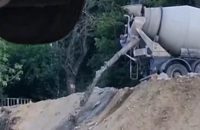 Betonu ormana boşalttı, su&ccedil;&uuml;st&uuml; yakalandı