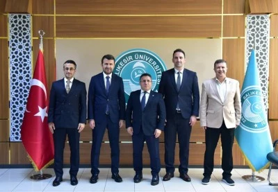 BİK Genel M&uuml;d&uuml;r&uuml; Abdulkadir &Ccedil;ay&rsquo;dan Rekt&ouml;r Oğurlu&rsquo;ya ziyaret