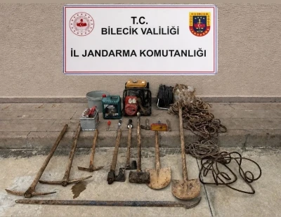 Bilecik&rsquo;te define arayan 5 kişi su&ccedil;&uuml;st&uuml; yakalandı
