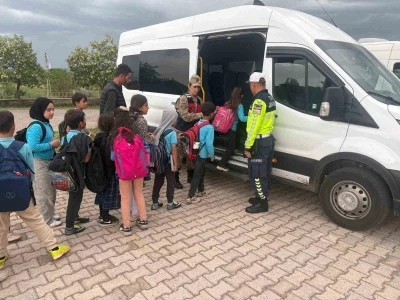 Bing&ouml;l&rsquo;de okul servisleri denetlendi
