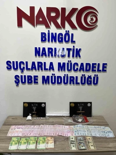 Bing&ouml;l&rsquo;de uyuşturucu operasyonu: 1 kişi tutuklandı
